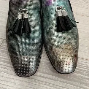 Christian Louboutin Rivalion Pointille Loafers Christian Louboutin Rivalion Pointille Loafers | eBay main image 4
